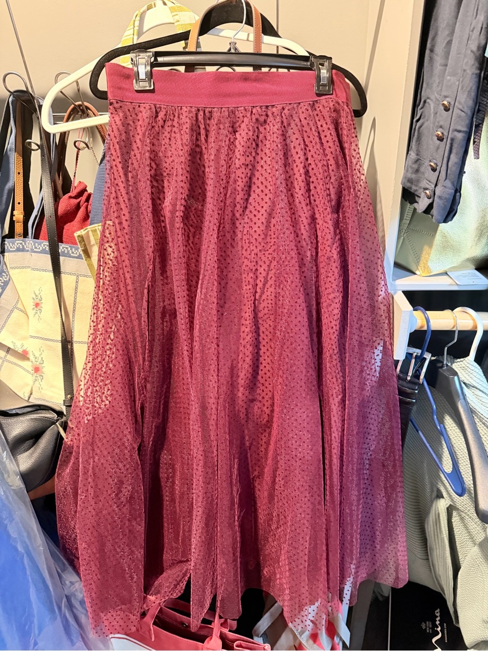 Sezane Masha Tulle Skirt
